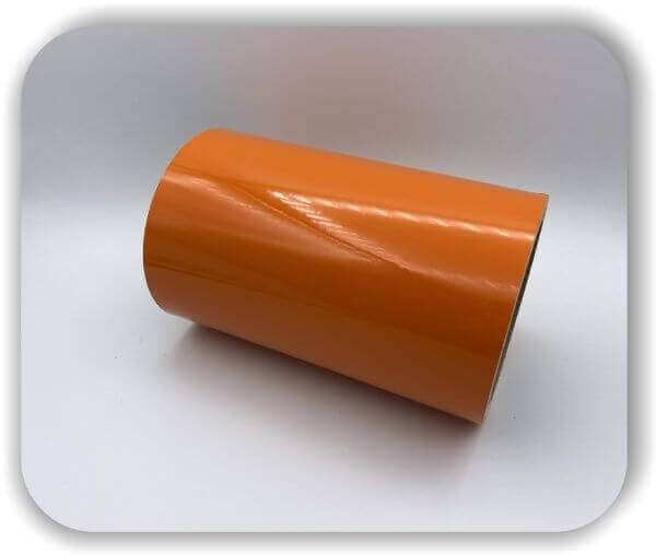 Zierstreifen 200 mm Orange Glanz aus Hamburg für Auto, Wohnwagen & Boot