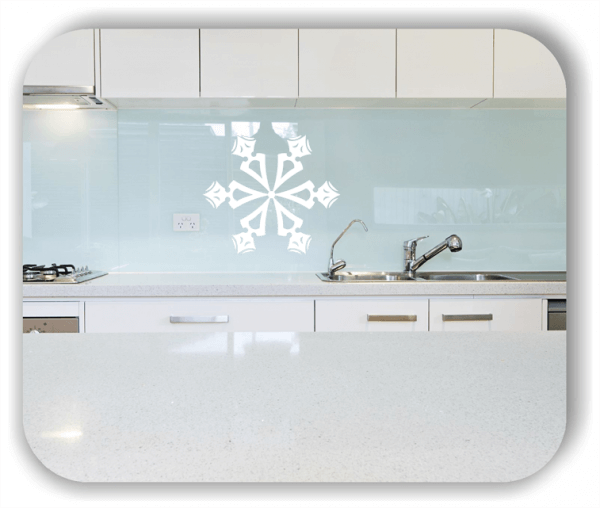 Snowflakes Wandtattoos - Schneeflocke - ab 50x43 cm - Motiv 2540