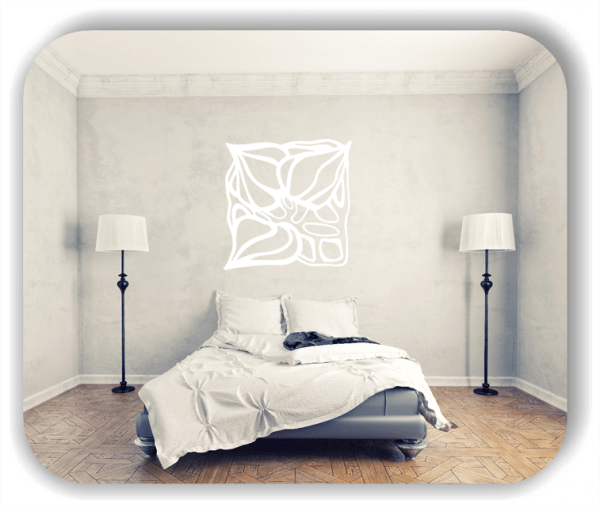 Wandtattoos Florale Silhouetten - Motiv 31