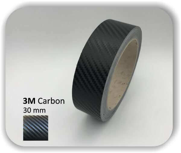 Carbon Wrapping 3M Zierstreifen - Folie 1080 3D-Folie 30mm für Auto Boot Motorrad