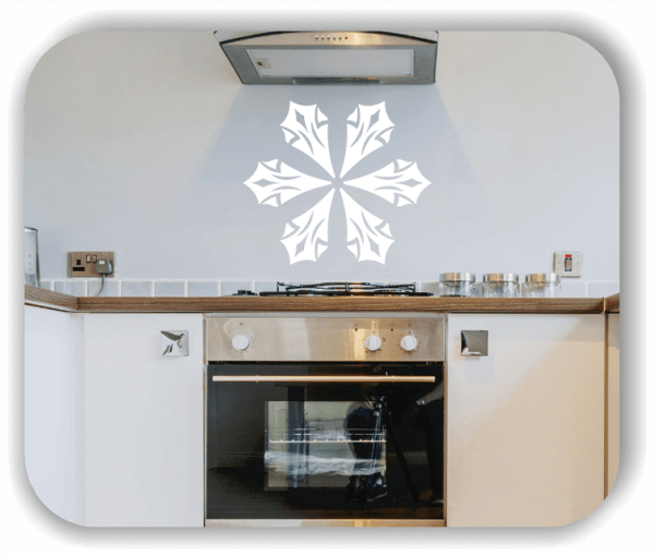 Snowflakes Wandtattoos - Schneeflocke - ab 50x43 cm - Motiv 2541