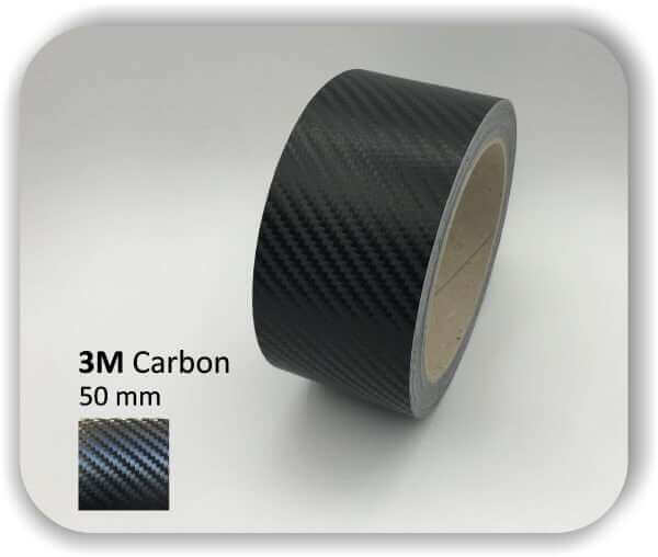 Carbon Wrapping 3M Zierstreifen - Folie 1080 3D-Folie 50mm für Auto Boot Motorrad