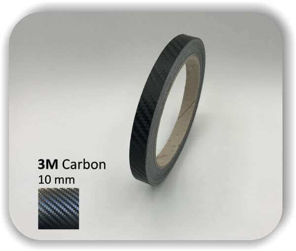 Carbon Wrapping 3M Zierstreifen - Folie 1080 3D-Folie 10mm für Auto Boot Motorrad
