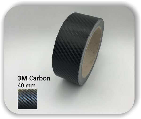 Carbon Wrapping 3M Zierstreifen - Folie 1080 3D-Folie 40mm für Auto Boot Motorrad