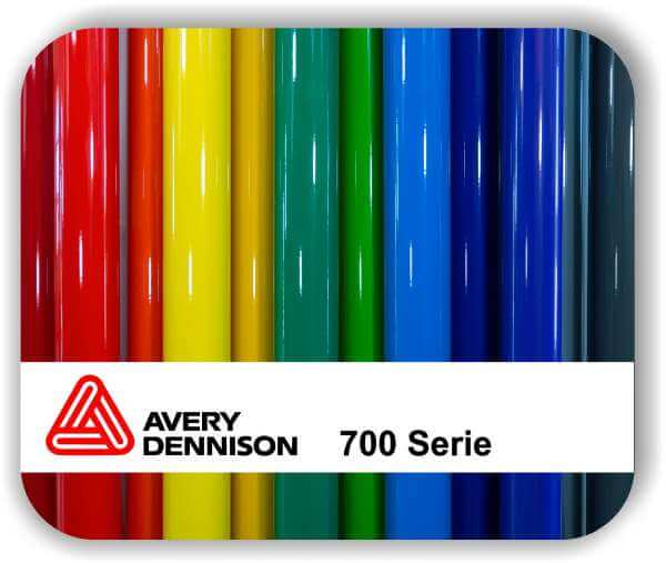 Selbstklebende Folie Avery 700 - Glänzend - 123 cm Rollenbreite