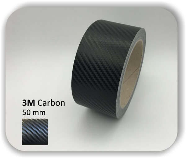 Carbon Wrapping 3M Zierstreifen - Folie 1080 3D-Folie 50mm für
